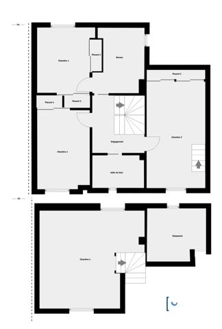 À 10 min à pied du RER E Bondy, maison familiale 4 chambres avec lumineuse véranda et jardin