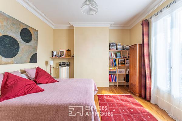 Lumineuse maison familiale avec jardin, au calme