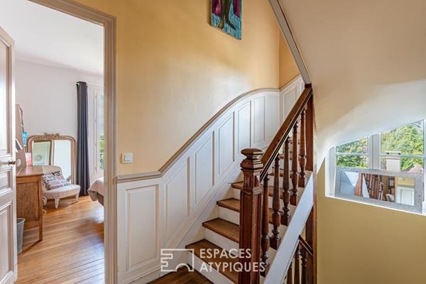 Lumineuse maison familiale avec jardin, au calme