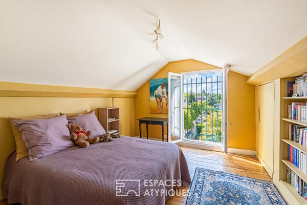 Lumineuse maison familiale avec jardin, au calme