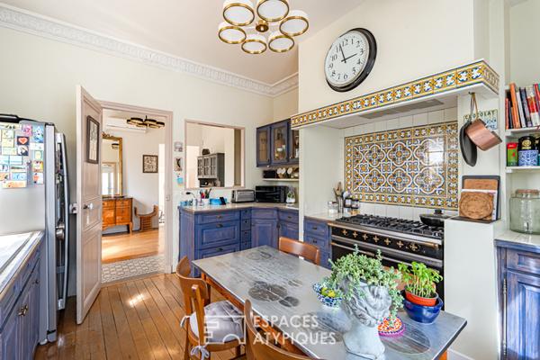 Lumineuse maison familiale avec jardin, au calme