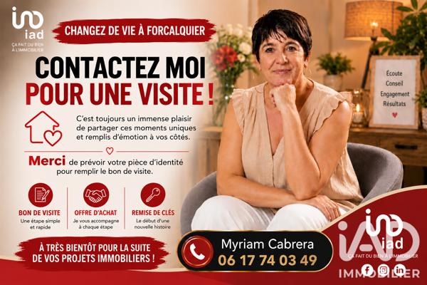 Maison à vendre 4 pièces 111 m² Forcalquier
