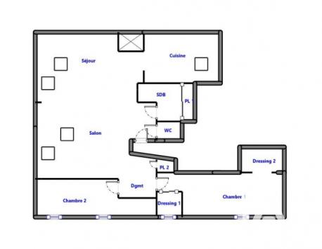 Appartement à vendre 3 pièces 80 m² Montivilliers