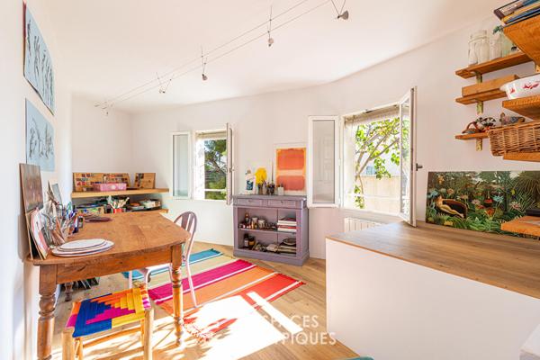 Maison de ville esprit cabanon avec terrasse et vue mer – La Ciotat