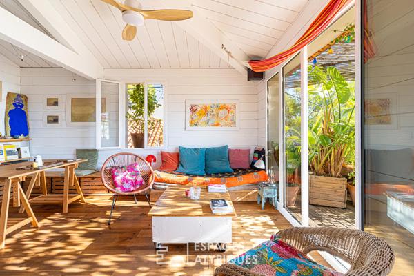 Maison de ville esprit cabanon avec terrasse et vue mer – La Ciotat