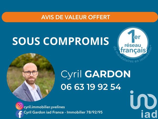 Maison 4 pièces de 94 m² à Ecquevilly (78920)