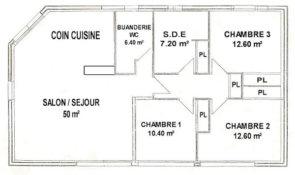 Pont St Martin - 4 Pièces - 109m²