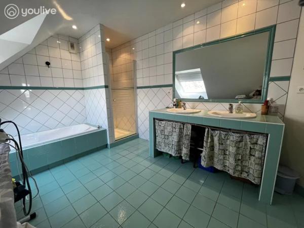 Maison d’architecte aux portes de Quimper – 141 m² garage et sous-sol