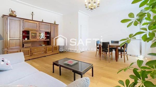 Appartement bourgeois 3 pièces  78m2 hypercentre