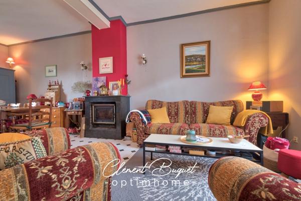 Maison de ville 7 pièces, jardin et dépendance, esprit cottage anglais à LE NOUVION EN THIERACHE (02)