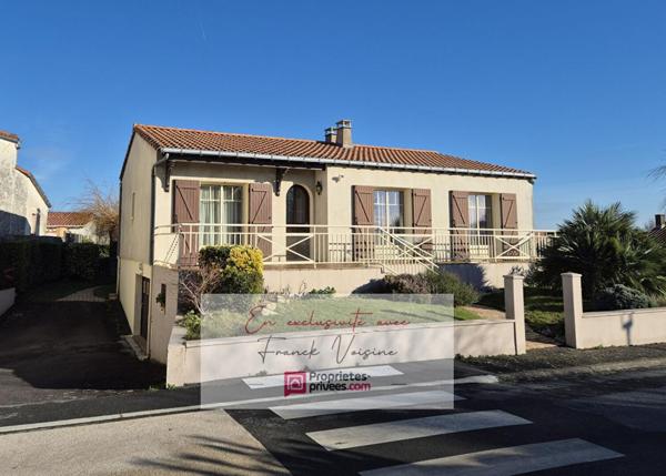 A VENDRE en Exclusivité au Boupère, maison de 109 m2 env avec 4 chambres sur une parcelle de 759 m2 env