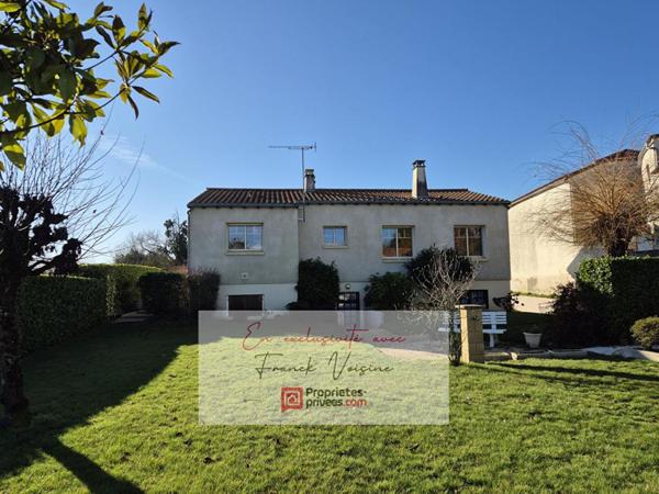 A VENDRE en Exclusivité au Boupère, maison de 109 m2 env avec 4 chambres sur une parcelle de 759 m2 env