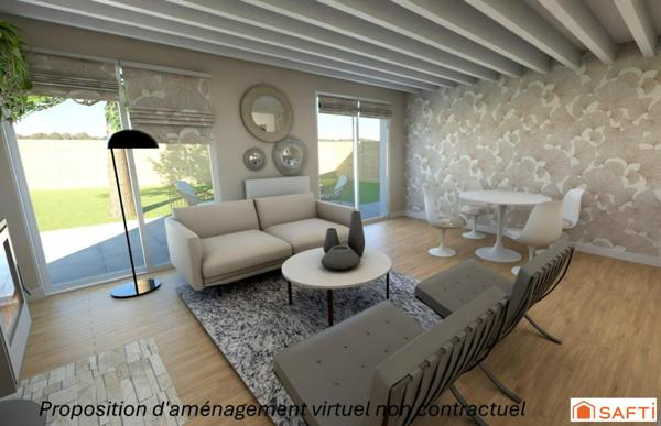 MAISON GRADIGNAN MALARTIC BIEN PLACEE SANS VIS A VIS