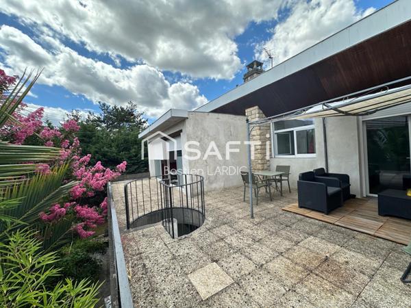 Maison d’architecte années 70, quartier familial