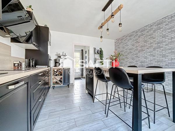 Maison de 95 m² habitables, garage