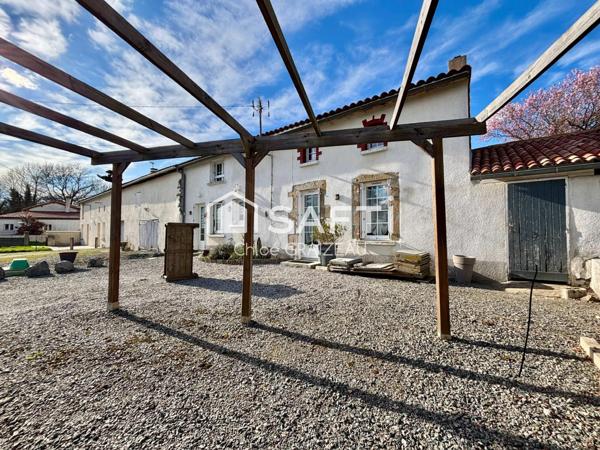 Maison de 95 m² habitables, garage