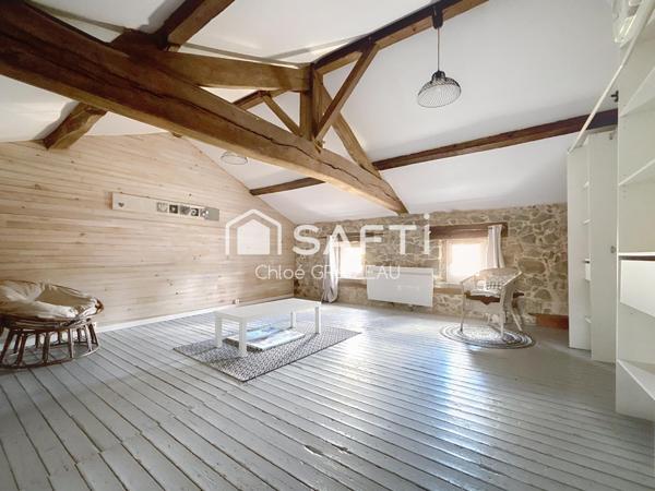 Maison de 95 m² habitables, garage