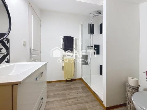 Maison de 95 m² habitables, garage