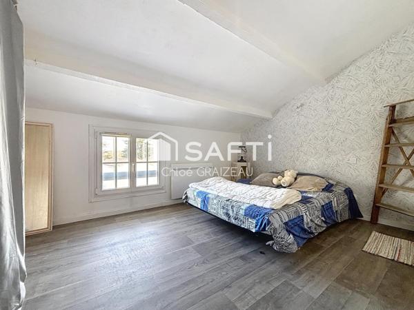 Maison de 95 m² habitables, garage