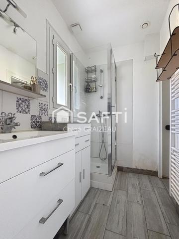 Maison de 95 m² habitables, garage