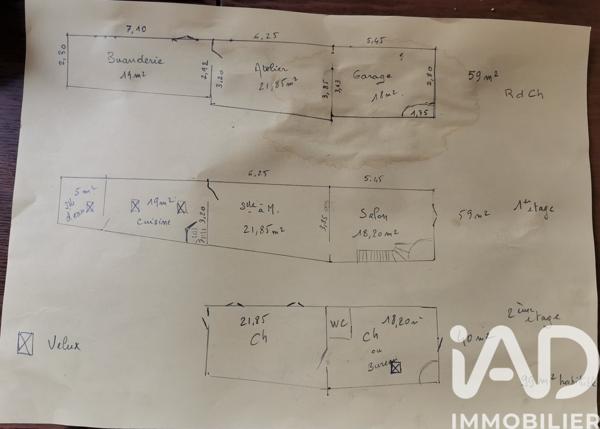 Maison à vendre 5 pièces 93 m² Pons