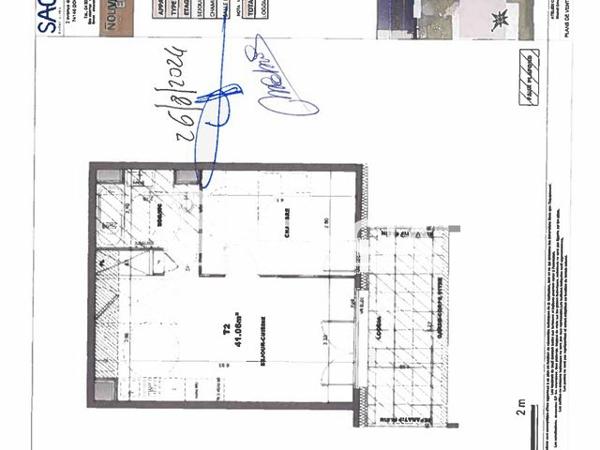 Location Appartement 2 pièces 41.1 m² - 26 RUE JEAN GIRARD MADOUX Chambery 73000