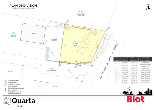 Terrain 388m²