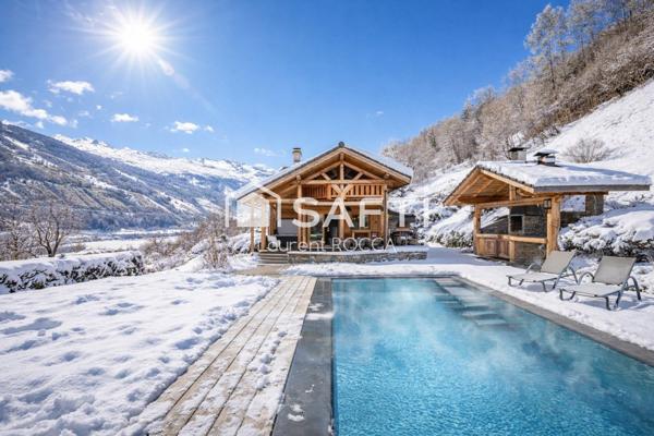 Chalet de prestige en Savoie Luxe, authenticité et art de vivre alpin – été comme hiver