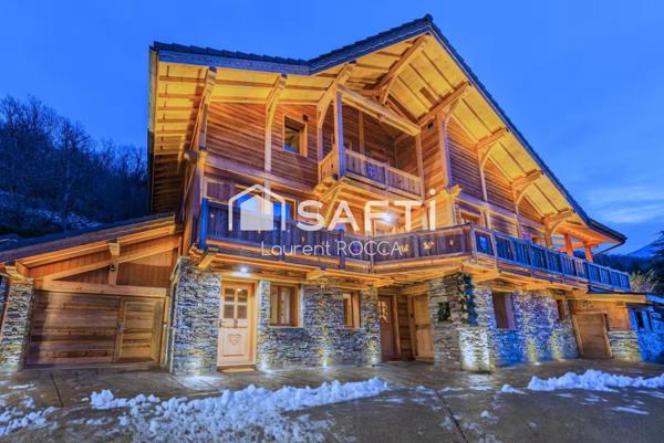 Chalet de prestige en Savoie Luxe, authenticité et art de vivre alpin – été comme hiver
