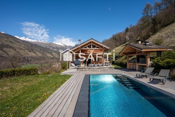 Chalet de prestige en Savoie Luxe, authenticité et art de vivre alpin – été comme hiver