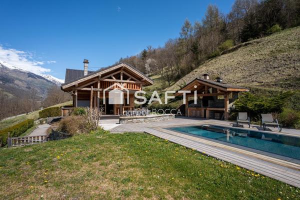 Chalet de prestige en Savoie Luxe, authenticité et art de vivre alpin – été comme hiver