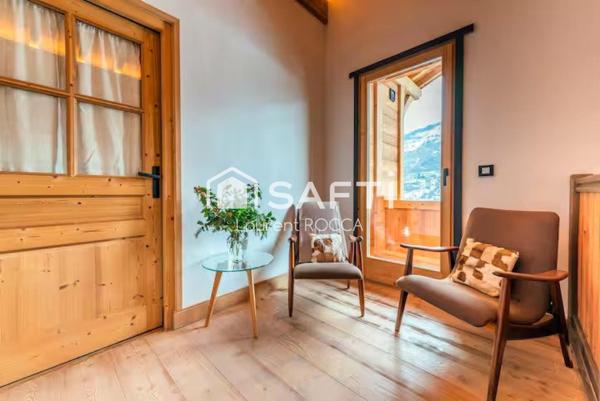 Chalet de prestige en Savoie Luxe, authenticité et art de vivre alpin – été comme hiver