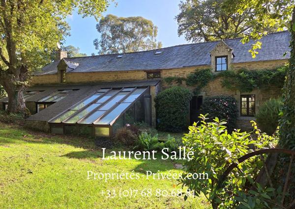 Questembert (56230) - Maison de caractère de 215 m² sur parc arboré de 1,5 ha