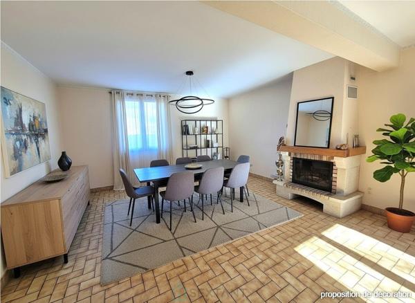 Quartier prisé, pavillon 5 chambres, garage, jardin