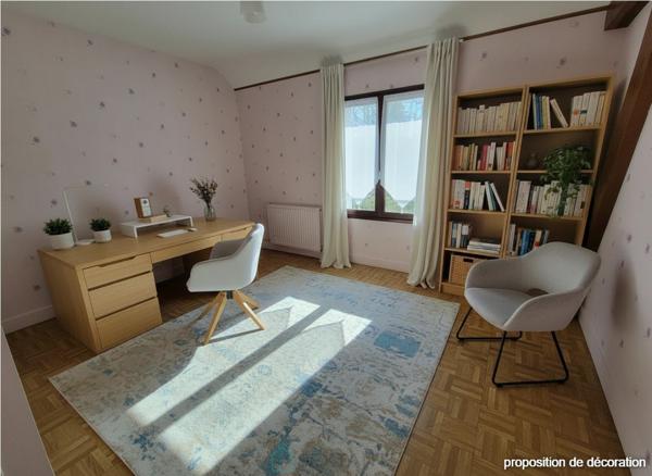 Quartier prisé, pavillon 5 chambres, garage, jardin