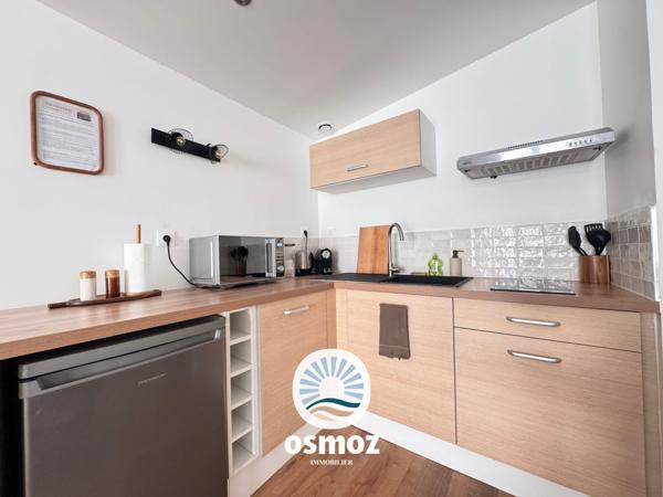 Studio en parfait état, vendu meublé !