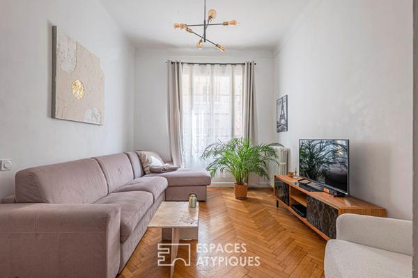 Appartement bourgeois de type T2 proche gare Thiers