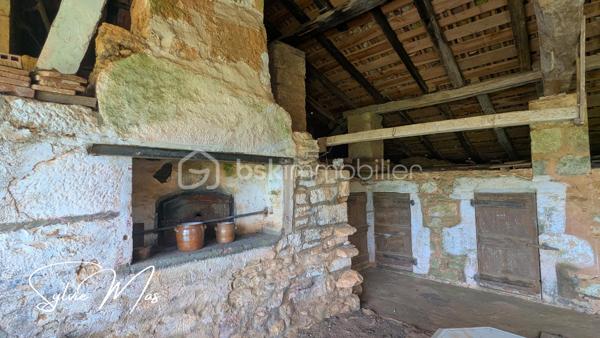 Aux portes du Périgord, un véritable havre de paix dans un hameau de campagne.
Nichée dans un environnement calme et préservé, cette charmante propriété de caractère invite à ralentir le rythme et à retrouver le plaisir des choses simples.
Dès l'arrivée, le charme opère. Une jolie cour intérieure constitue le cœur de la propriété et relie harmonieusement l'habitation, le vaste auvent et les dépendances dans une atmosphère authentique et chaleureuse.

L'habitation, d'environ 48 m² habitables, offre un cadre confortable pour une résidence principale comme pour une maison de vacances. Elle comprend une agréable pièce de vie avec cuisine ouverte, une chambre avec placard, un bureau pouvant accueillir un couchage d'appoint ainsi qu'une salle d'eau avec WC. Les menuiseries PVC double vitrage, les murs doublés et le chauffage central au fioul assurent un confort appréciable. En rez-de-jardin, une cave et la chaufferie complètent l'habitation.

Sous le superbe auvent, un ancien four à pain témoigne de l'histoire des lieux. Cet espace couvert, chargé de caractère, se prête naturellement aux repas de famille, aux soirées d'été entre amis ou à l'aménagement d'un lieu de vie convivial.

Depuis la cour, un passage mène vers le magnifique parc arboré de 5 050 m². Fruitiers, conifères majestueux et arbres matures composent un écrin de verdure exceptionnel où chaque saison offre un spectacle différent. Un cadre rare qui procure une véritable sensation d'espace et de sérénité.
La propriété dispose également d'une belle grange en pierre aux volumes généreux et au cachet préservé elle ouvre la voie à de nombreux projets : atelier d'artiste, gîte, extension de l'habitation, ou activité professionnelle.

Une importante réserve d'eau enterrée complète utilement cet ensemble plein de potentiel.

Authentique, paisible et pleine de possibilités, cette propriété séduira les amoureux de nature, de patrimoine et de lieux chargés d'histoire. Un refuge de campagne où l'on vient chercher la tranquillité... et où l'on se projette immédiatement !