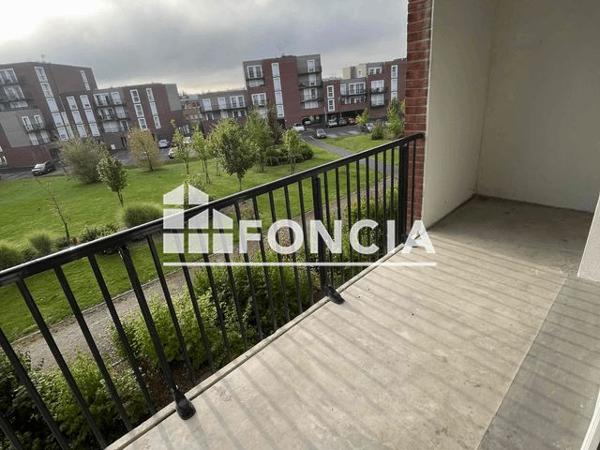 Location Appartement 3 pièces 64.3 m² - LUMINESENS 2 - 44 RUE DE LONDRES PORTE C25 Lens 62300