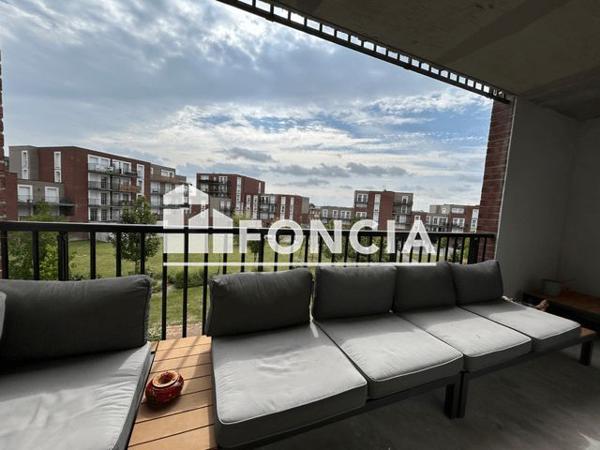 Location Appartement 3 pièces 64.3 m² - LUMINESENS 2 - 44 RUE DE LONDRES PORTE C25 Lens 62300