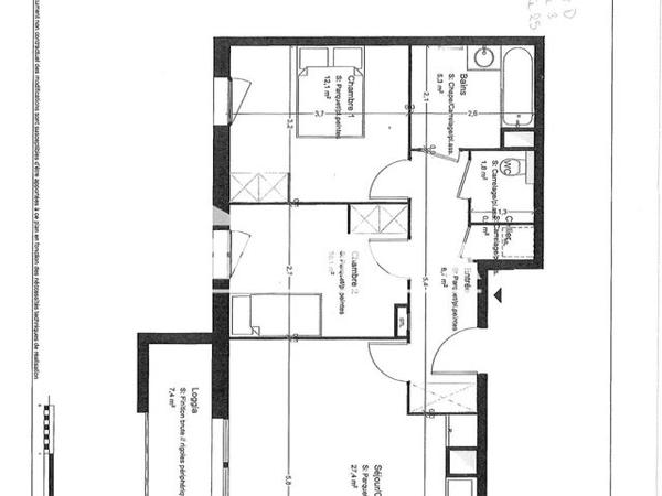 Location Appartement 3 pièces 64.3 m² - LUMINESENS 2 - 44 RUE DE LONDRES PORTE C25 Lens 62300