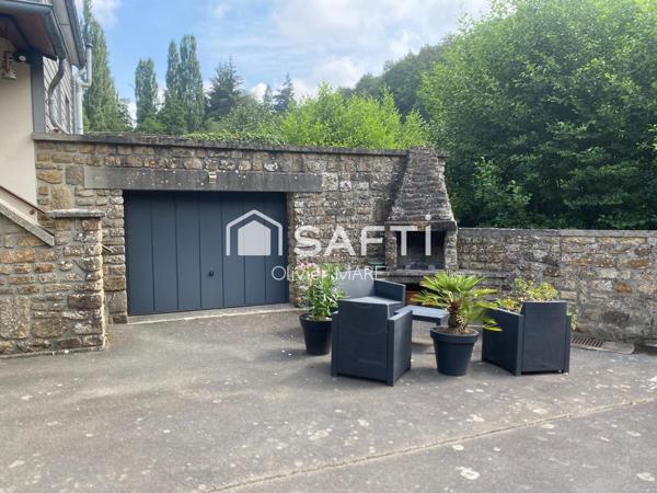 Maison en pierre, 117 m², 3 chs, terrain 893 m², Tinchebray Bocage