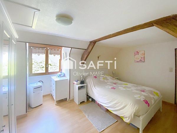Maison en pierre, 117 m², 3 chs, terrain 893 m², Tinchebray Bocage