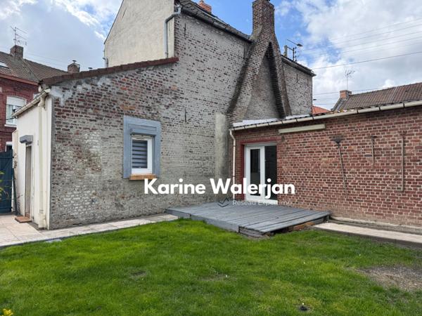 Hénin-Beaumont (62110) MAISON INDIVIDUELLE 100 M2 - JARDIN - GARAGES