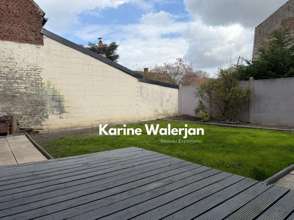 Hénin-Beaumont (62110) MAISON INDIVIDUELLE 100 M2 - JARDIN - GARAGES