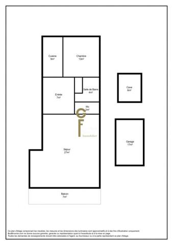 T2 Roubaix Secteur Croix-Hem-Roubaix 62.61 m²