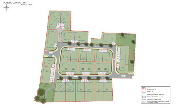 ORNAISONS- TERRAIN 533 m² - PRIX DIRECT PROMOTEUR