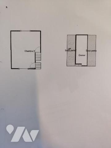 immeuble comprenant une maison d'habitation louée et box de stockage