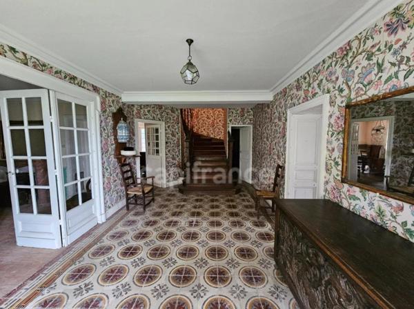 SAINT-AUBIN - LANDES (40) Maison de maître 393 m² – 8 chambres – terrain 1 hectare – dépendances