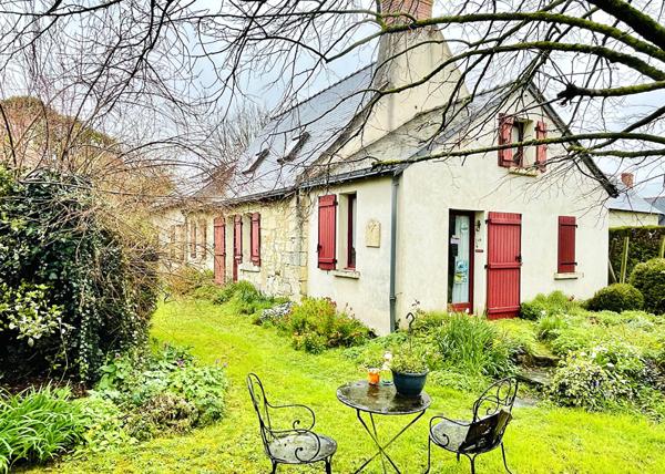 Brissac-Loire-Aubance - maison ancienne rénovée avec vie de plain-pied et jardin à 20 minutes du Sud d'Angers